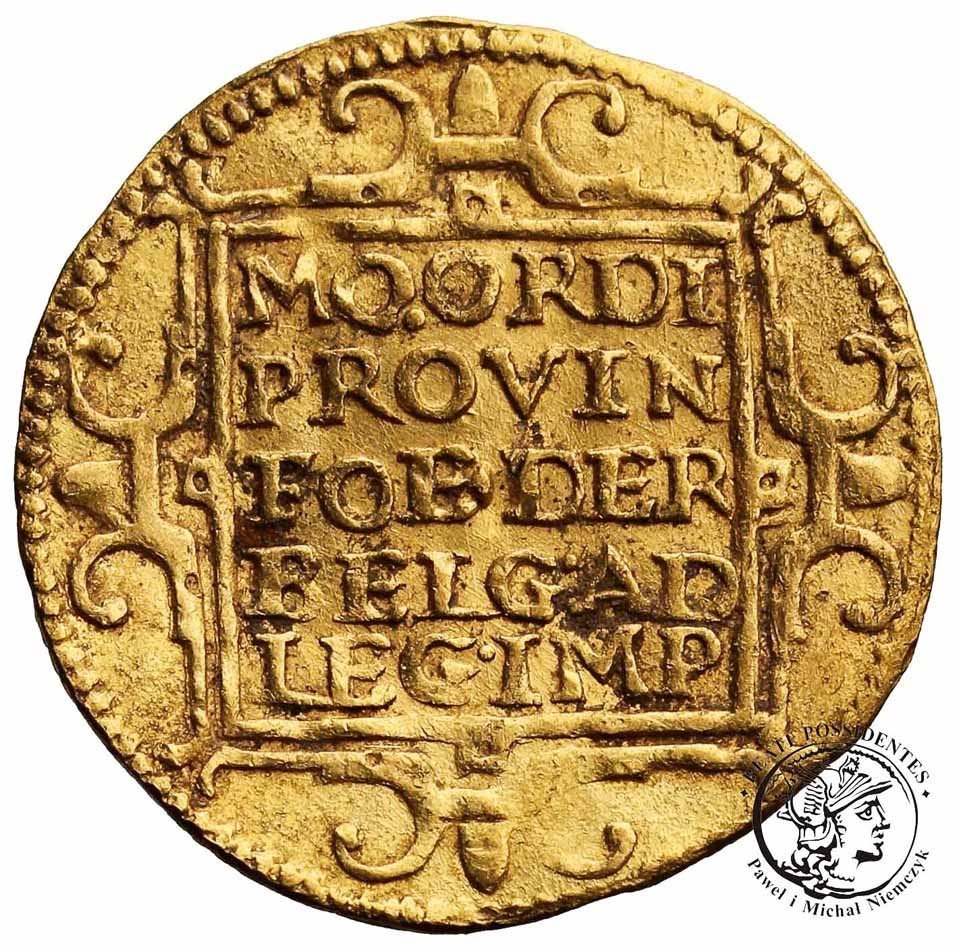 Niderlandy Utrecht dukat 1596 st. 3+